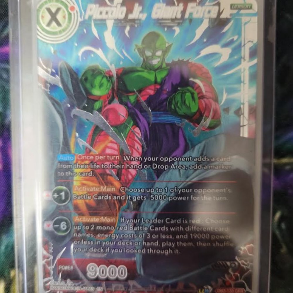 Piccolo Jr., Giant Force, Dragon Ball Super, Giant Force Rare Card